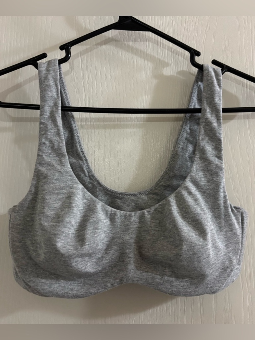 Victoria's Secret Grey underwire Scoop Bralette